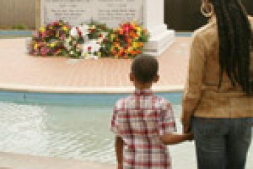 The King Center memorial